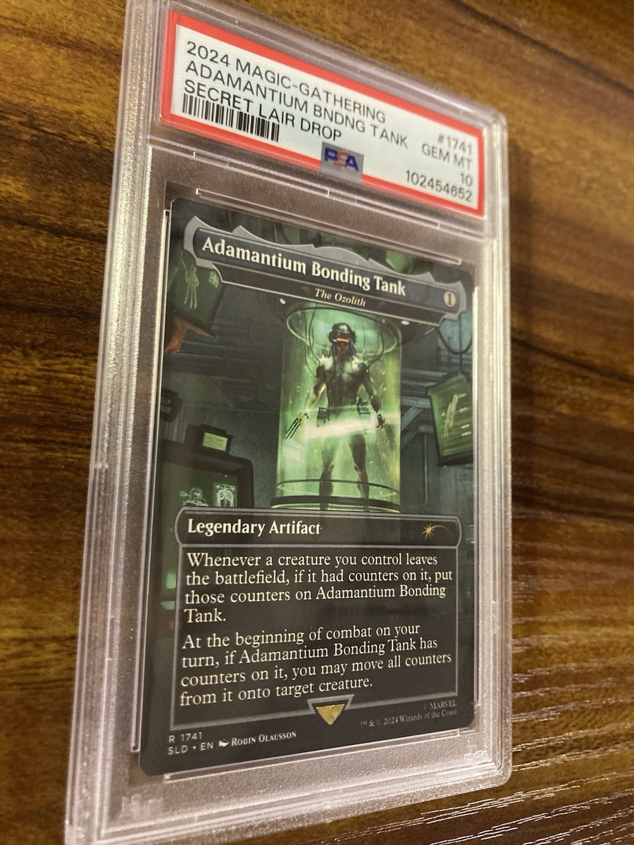MTG✨ADAMANTIUM BONDING TANK (The Ozolith)✨SLD X MARVEL Wolverine