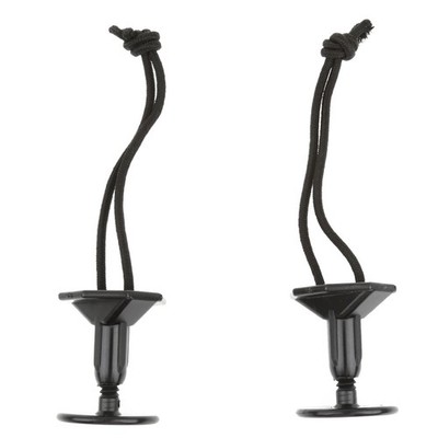 Pair 48mm Surfing Surfboard Leash & 12cm String Cord