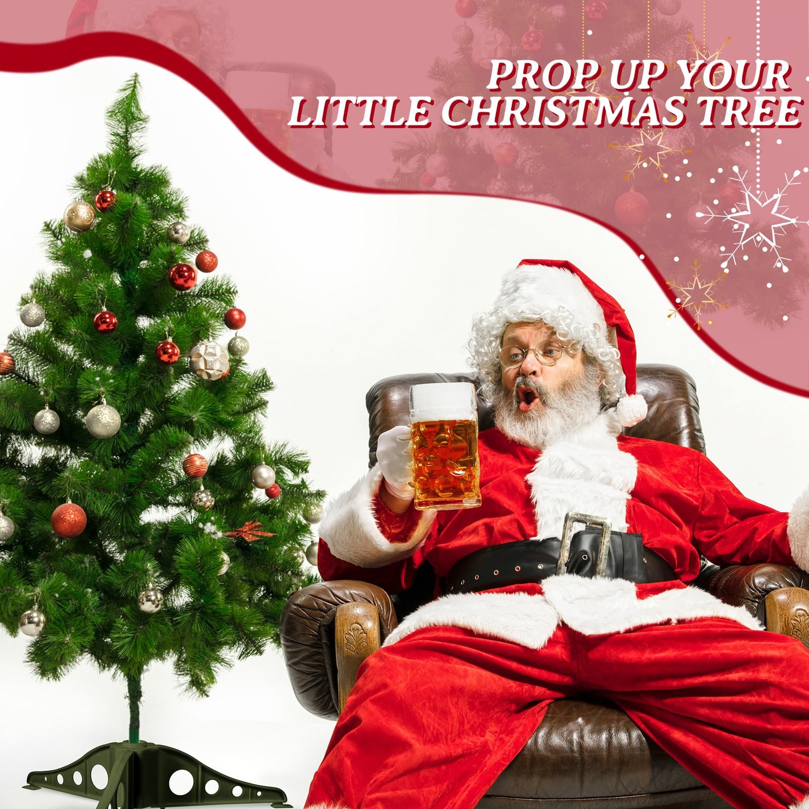 Christmas Tree Stand Plastic Christmas Tree Legs Replacement Artificial Xmas ...