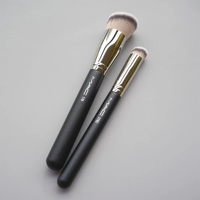 MAC 170 /270S Foundation Concealer Brush Synthetic Fibre Blending Brush 2 Pc Set - Image 3 of 4