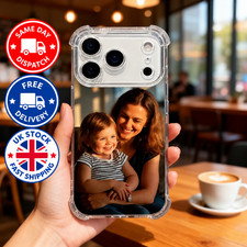 Personalised Phone Case Custom Photo Picture Cover For iPhone 17 16 15 14 13 12