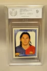 PGS 9 Panini Soccer CL 2008/2009 - Lionel Messi FC Barcelona #109 No PSA
