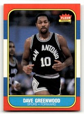 1986-87 Fleer #41 Dave Greenwood