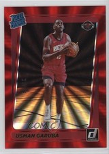 2021-22 Panini Donruss Rated Rookie Holo Red Laser 30/99 Usman Garuba #238 6k2