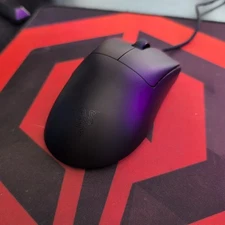 Razer DeathAdder V3 Optical Gaming Mouse, Lightweight, Wired, Black (READ DESC)