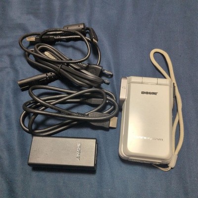 SONY HDR-GW77V White Waterproof Full HD Handycam 20.4MP Camcorder Japan