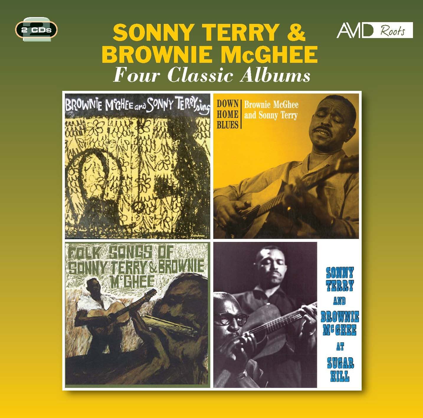 Sonny Terry & Brownie McGhee - Four Classic Albums (Avid Roots) 2CD Album