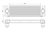Valeo LadeluftküHler KüHler LLK FüR Ford Transit Kasten 2.2 Tdci RWD FA FD FB