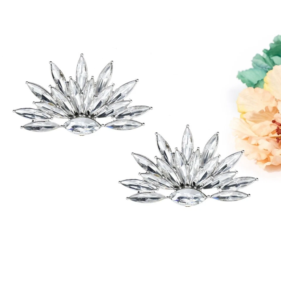 2 Pcs Decorazioni Matrimonio Scarpe Ciondoli Per Da Donna Decorazione Sposa - Immagine 4 di 4