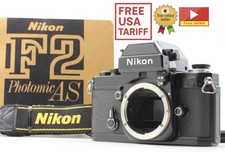 Final Late S/N 79xxx Unused Nikon F2 Photomic AS DP-12 Black Film Camera JAPAN