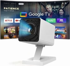 4K Mini Projector 150 Lumen LED 720P WiFi Bluetooth UHD Portable Home Theater US