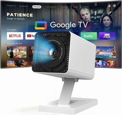4K Mini Projector 150 Lumen LED 720P WiFi Bluetooth UHD Portable Home Theater