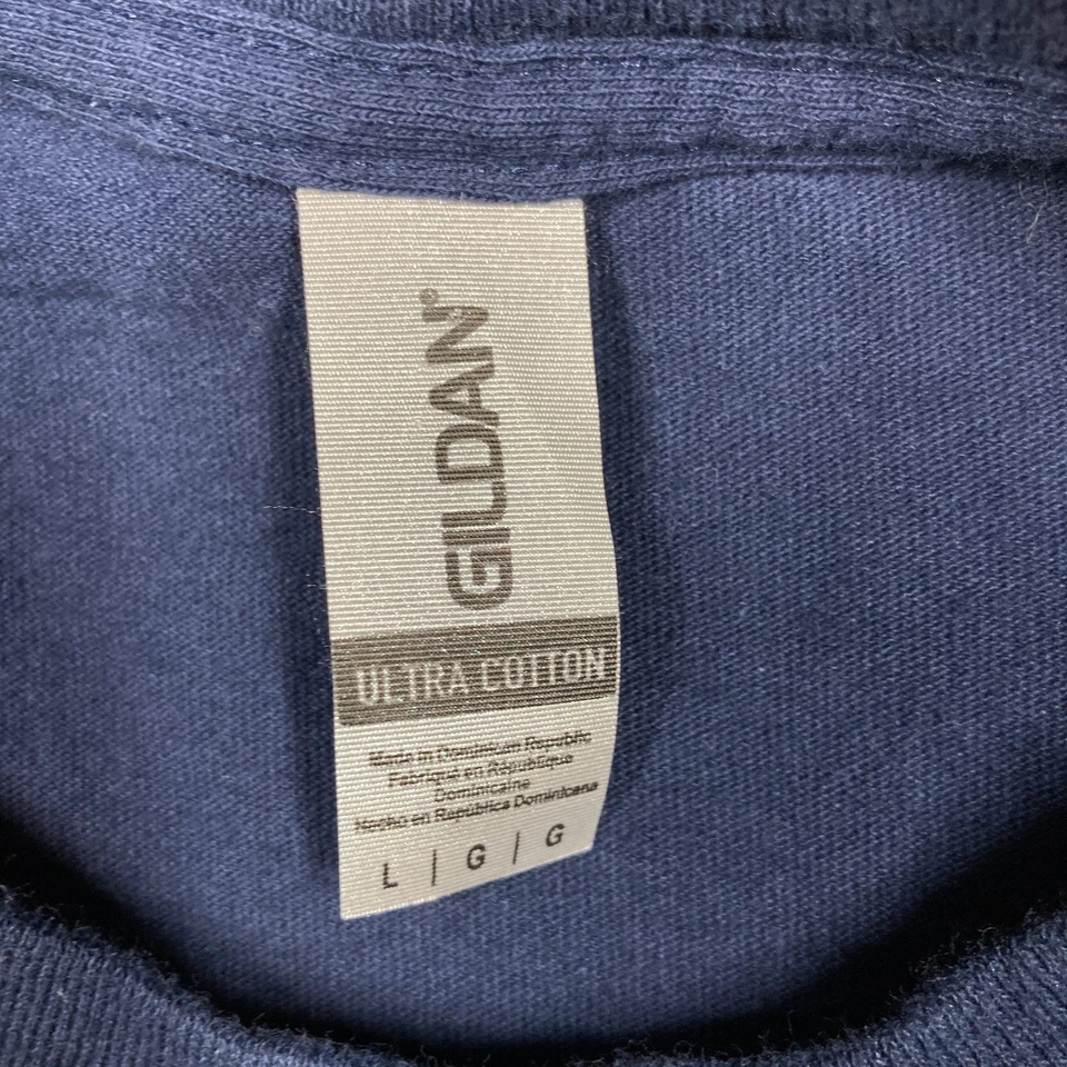 Clarion University T Shirt Adult Large Blue Short Sleeve Golden Eagles College - Image 3 of 4