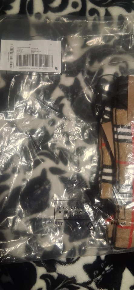 Calcetines estampados Burberry para niños Foto 4 de 4