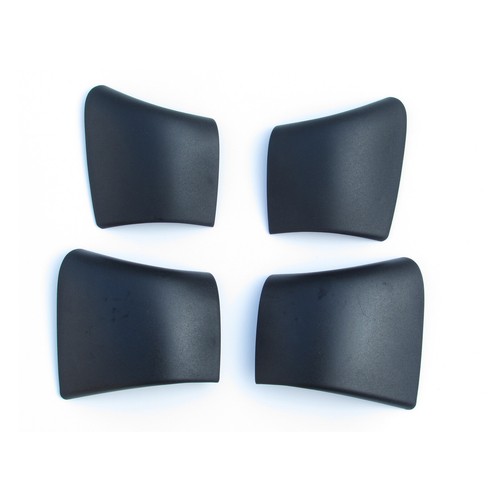 4x Black Roof Rack Cover Rail End Shell Replacement For Tesla Model Y 2021-2023 - Picture 9 of 19