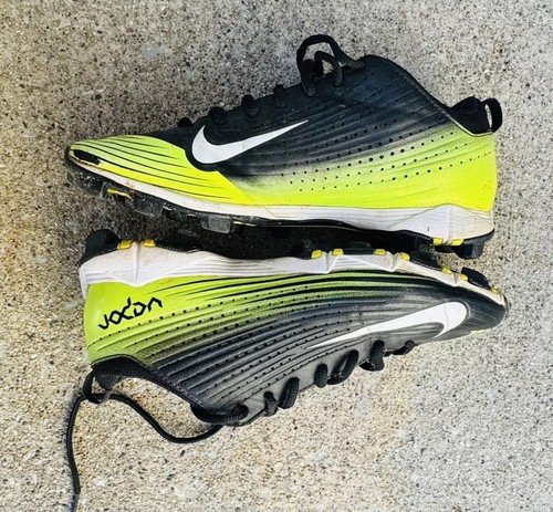 Nike Boys Vapor 684692-017 Black Baseball Cleats Shoes Size 5.5 Y Sneakers - Picture 8 of 8