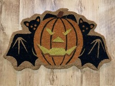 Tk Maxx Homesense Halloween Bat Pumpkin Door Mat Rug Gothic Spooky Home