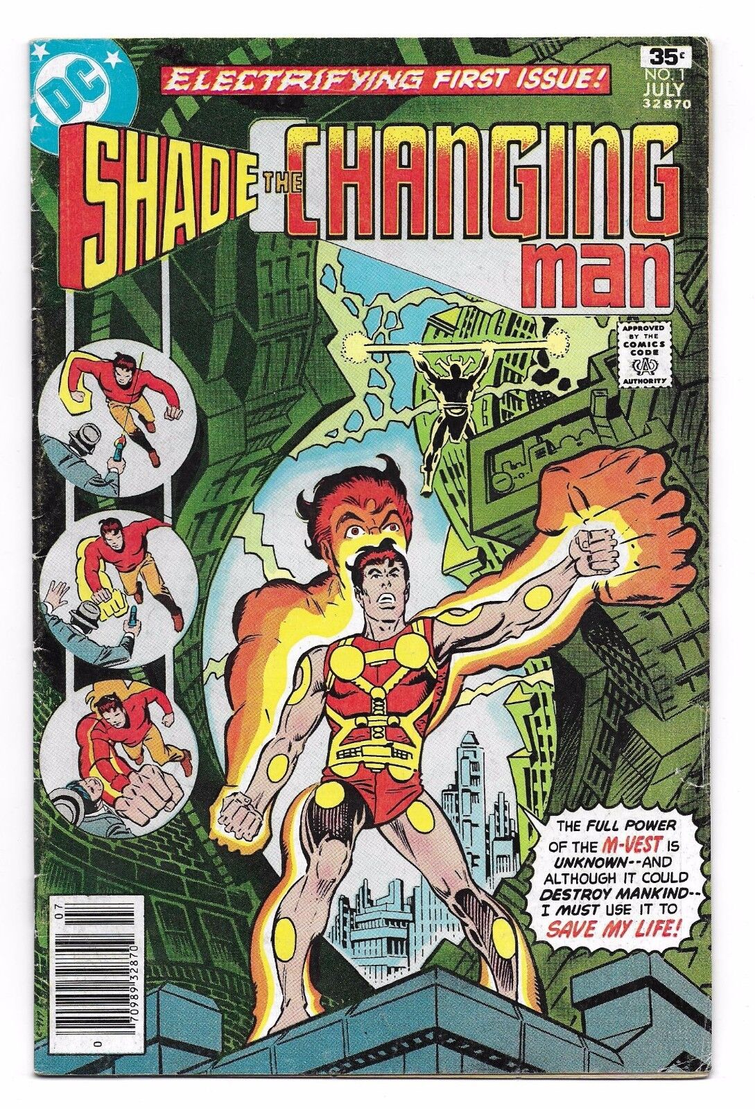 Shade the Changing Man 1 Steve Ditko 1st Appearance DC Comics