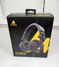 NEW Maono Pro Headphones 50MM Dual Over Ear Studio AU-MH501 Stereo Monitor