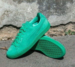 puma suede classic verde
