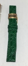 Stylecraft Watch Band Vintage Genuine Calf 14mm Green Unused