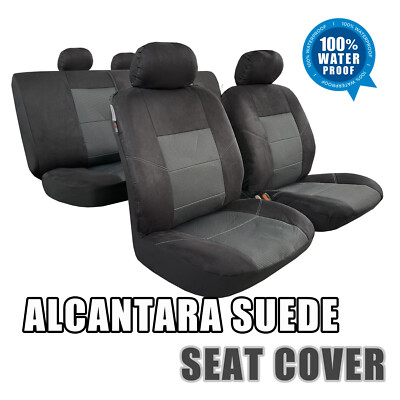 suede car seat protector