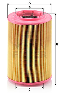 Mann-Filter C 17 201/3 air filter for VW