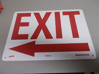 NEW Prinzing Y385390 Exit Sign *FREE SHIPPING* | eBay