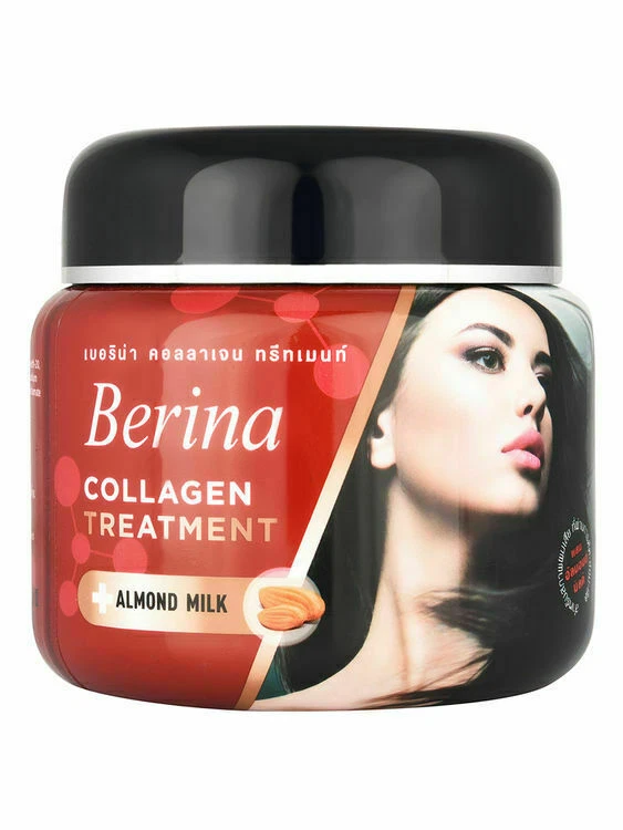 Berina collagen hair treatments 500 ml. hair soft and shiny.