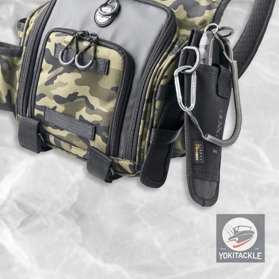 Bolsa de pesca de hombro ligero Gamakatsu 2.0 LE322 - Almacenamiento compacto de aparejos Foto 3 de 4