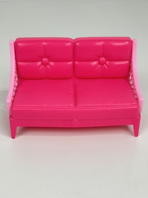 Barbie Dreamhouse Doll Replacement Parts Love Seat Couch Sofa