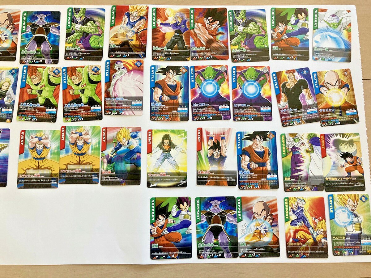 Dragon Ball Z CARD GAME 2005 38 cards set super rare | eBay Dragon Ball Z CARD GAME 2005 38 cards set super rare | eBay