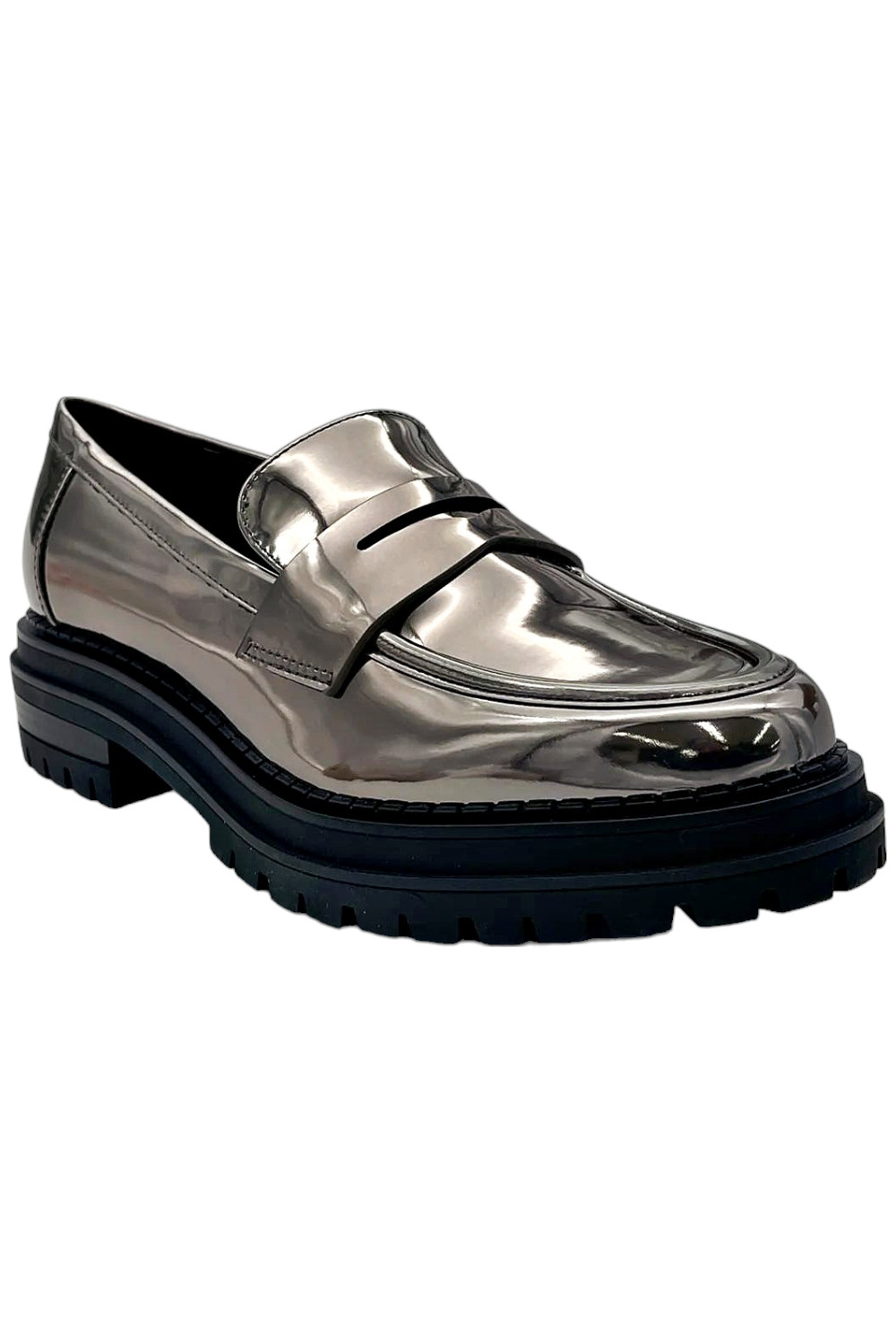 Женские мокасины Calvin Klein Womens Женские мокасины Grant металлик 8990₽