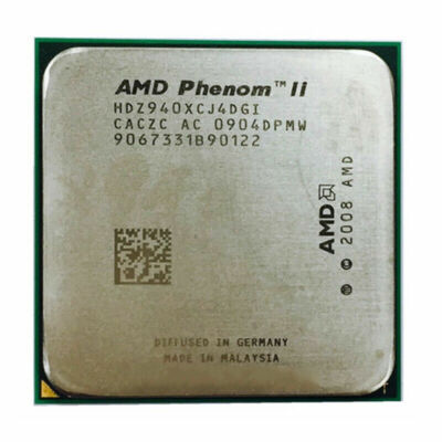 AMD Phenom II X4 940 CPU Quad-Core 3.0 GHz 6M 125W Socket AM2+ Processors