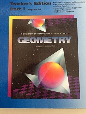 Geometry Part 1 Teachers Edition Chapters 1-7 - Textbook Binding - GOOD