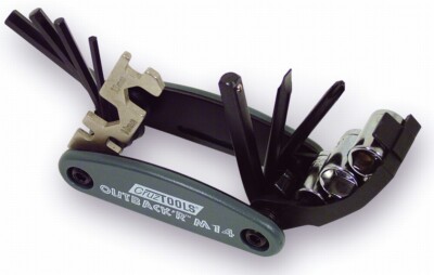 CruzTools Cruz Tools Outback'R M14 Folding Multi Tool Kit 4 Metric Motorcycle