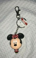 Disney Parks Minnie Mouse Keychain Bag Charm NWT