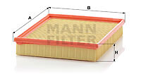 Mann-Filter C 2598 Luftfilter FÜR Daewoo Opel UZ-DAEWOO Vauxhall