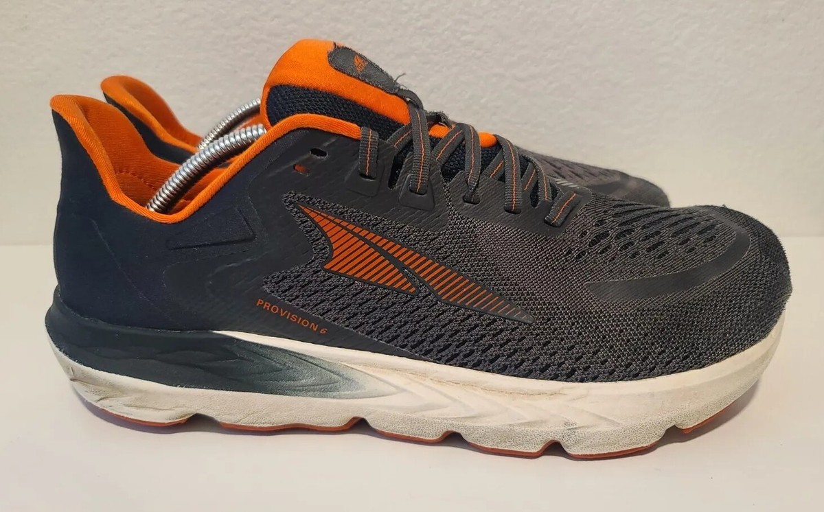 Altra Provision 6 Mens Size 11.5 Running Shoes Gray Orange 