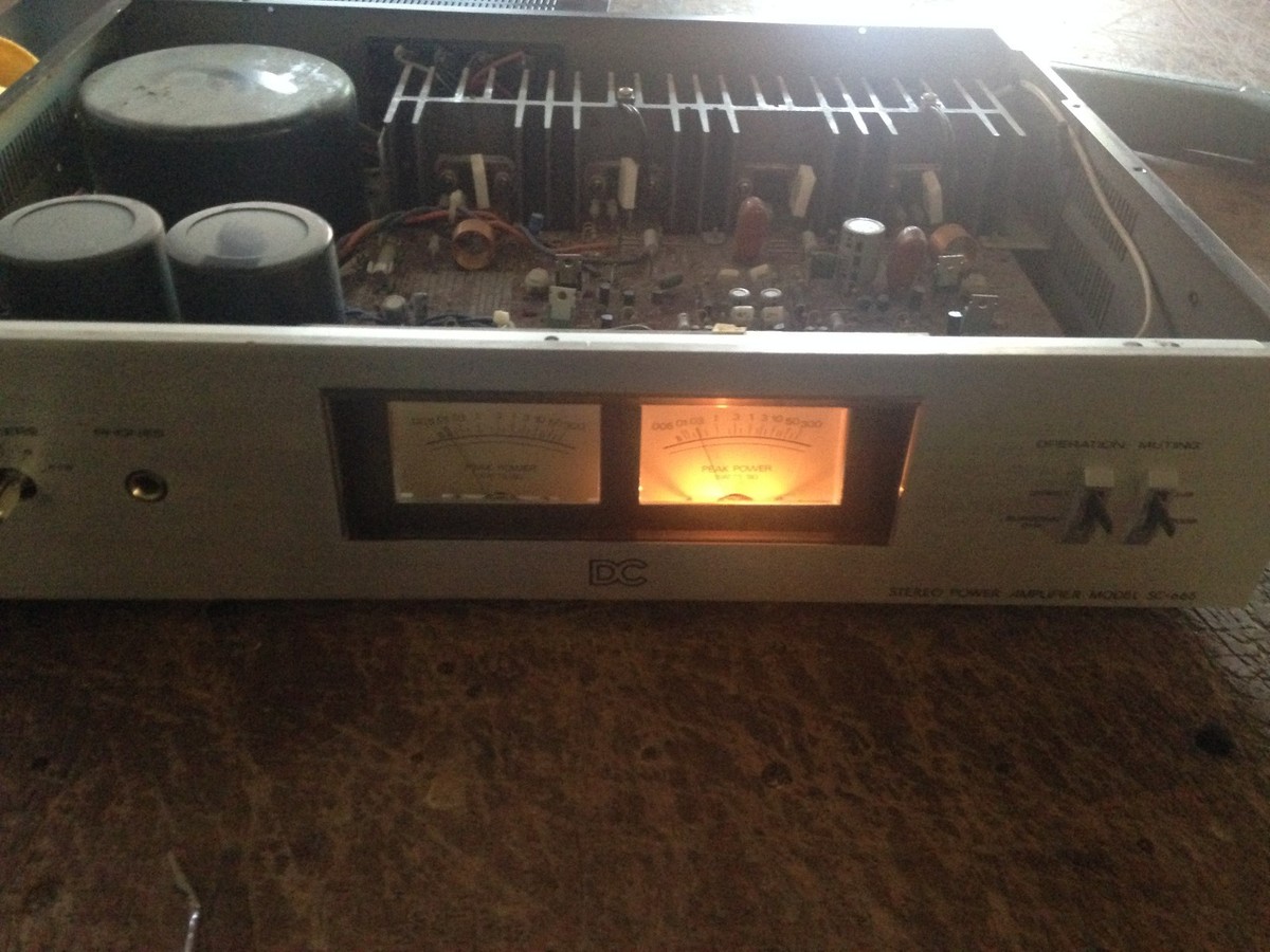 TOSHIBA SC-665, SC-335,SC-530 POWER AMPLIFIER METER LAMPS