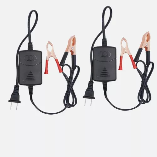 2PCS Car Battery Charger Maintainer 12V Trickle RV for Motorcycle Truck ATV Auto - Bild 10 von 13