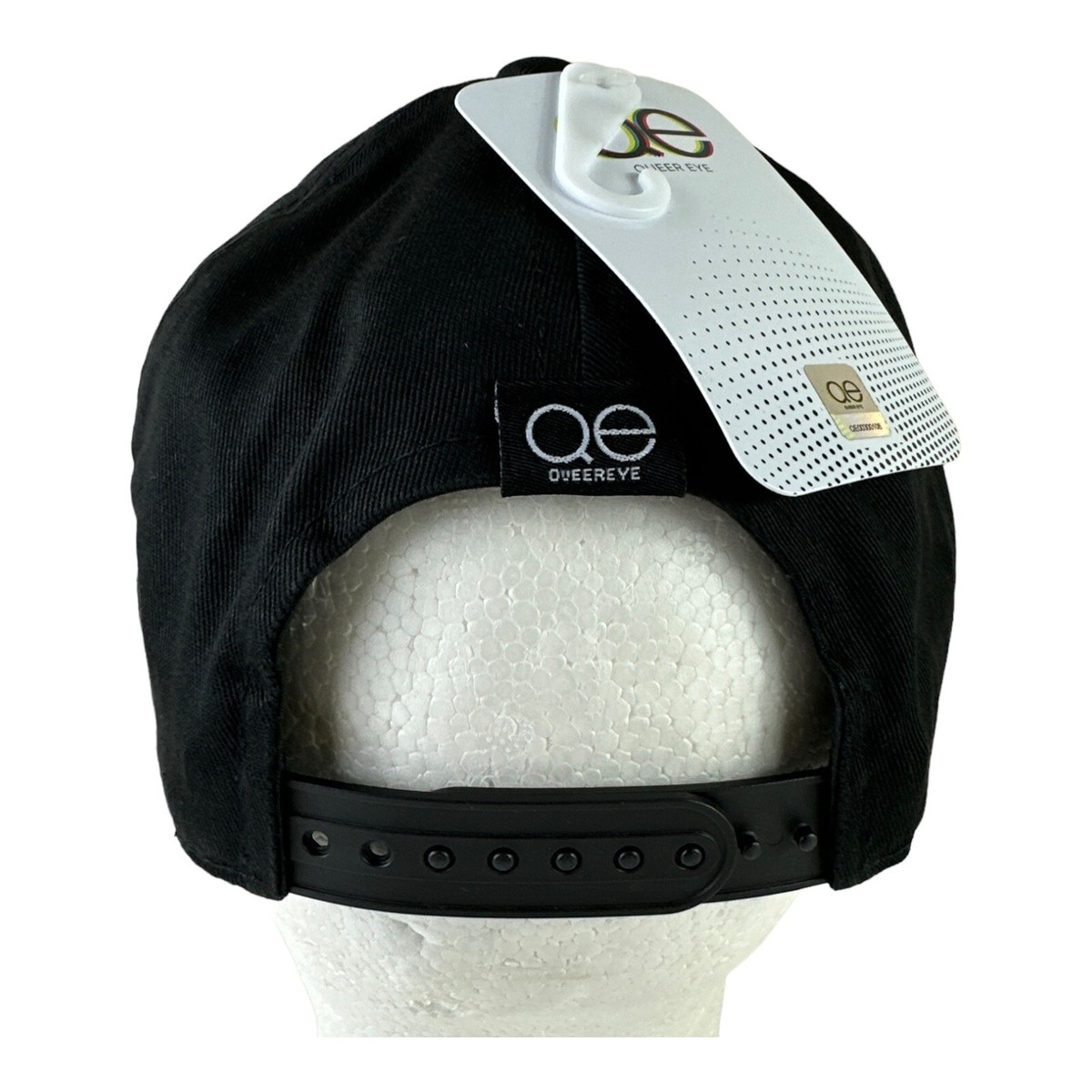 Queer Eye Merch Baseball Dad Cap Hat Unisex Human Brand New With Tags In package LGBTQ Queer Rainbow Snapback Hat – Gay Nerd Goods main image 4