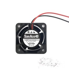1 PCS SANYO Fan 109P0424H3013 DC 24V 0.095A 40 40 28mm Axial Fan 2 wire
