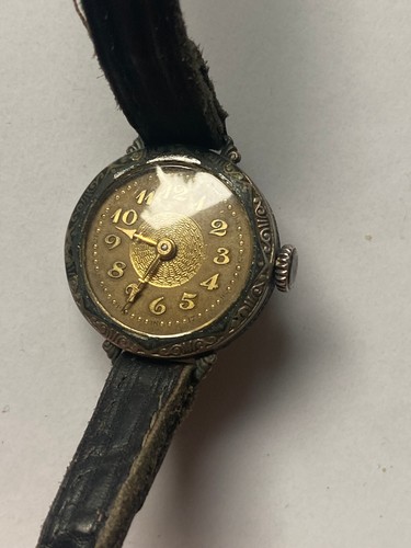 Art Deco - Antik - seltene Damenuhr 30er Jahre - Handaufzug - Werk läuft - Bild 2 von 6