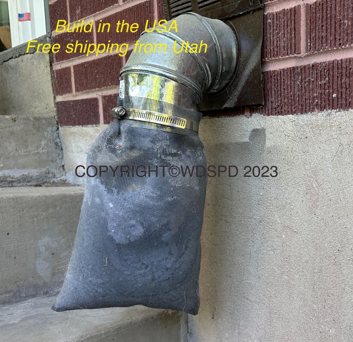 The Lint Catcher Bag For Outdoor Dryer Build in the