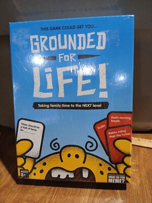 Grounded for Life - The Ultimate Family Game - by What Do You Meme? Card Game