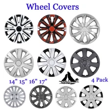 14" 15" 16" 17" 4PCS Wheel Covers Replacement Hubcaps R14 R15 R16 R17 For Nissan