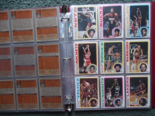 1978-79 TOPPS BASKETBALL NEAR COMPLETE SET LOT(119/132)w/STARS,RC's,HOF - Picture 8 of 16