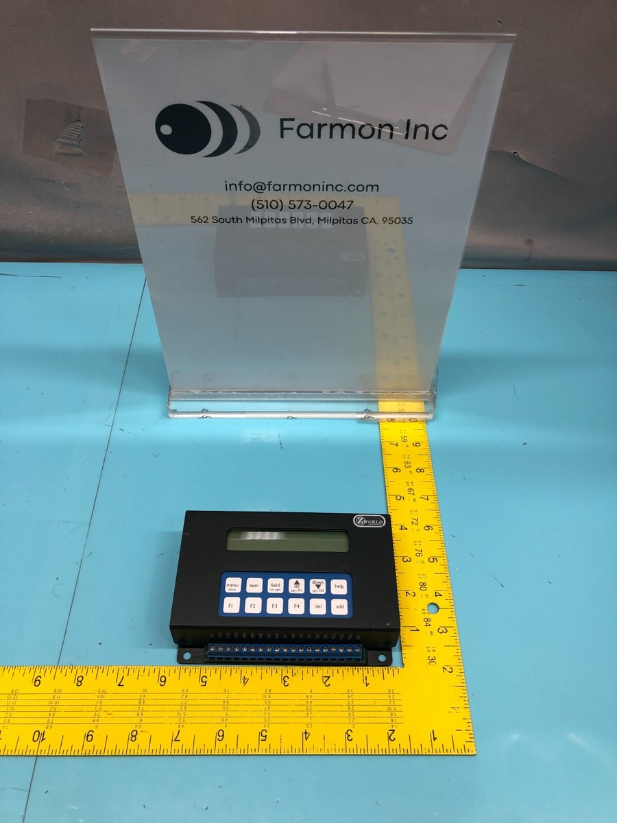 ZWORLD PK22XX PROGRAMMABLE CONTROLLER,101-0762,PK2200 HS WITH BLIT