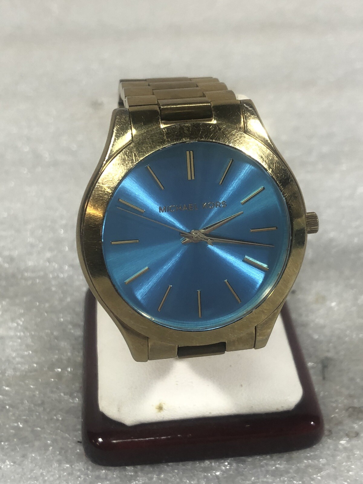 Michael Kors MK3265 Gold Tone Slim 